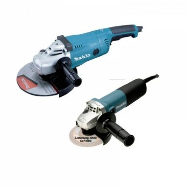 Makita DK0052G / sada uhlových brúsok GA9020R + 9558NBR / 2200W amp; 840W / Priemer 230 amp; 125 mm (DK0052G)