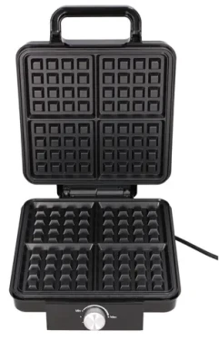 Extralink Home čierna / Vaflovač / 1500 W / 4 komory (EX.29829)