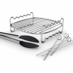 Philips Dvojvrstvová raňajková sada príslušenstva HD9920/00 pre fritézu / stojan na toasty + kliešte + ihlice / 6.2L (HD9920/00)
