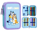 Cerdá Pencil Case Blue - plne vybavený dvojposchodový peračník (10200713)
