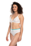 Dámske bikiny FIGS L-122BI-47 3-pack bílo-tyrkysová XL