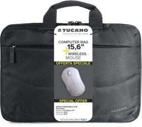 Tucano Tucano Borsa Idea 15.6" computer bag + mouse, black