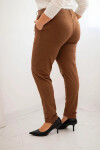 Dámske bavlnené nohavice nadmernej veľkosti s elastickým pásom Camel 9XL