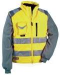 Reflexná zimná bunda Cofra SIGNAL Farba: Reflexná oranžová, Veľkosť: 60 (CASIGNAL_01_60)