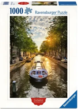 Ravensburger Puzzle Plavba po amsterdamských kanáloch