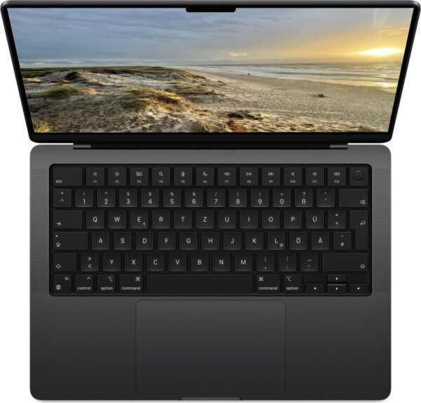 Apple APPLE MacBook Pro Z1FG 35,97cm 14,2Zoll StD M4 Max 16C CPU/40C GPU/16C N.E. 48GB 1TB SSD 96W USB-C DE Schwarz