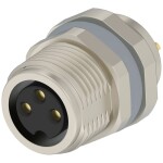 TE Connectivity T4031017031-000 guľatý konektor DIN, 1 ks; T4031017031-000