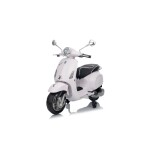 Mamido Detský elektrický skúter Vespa ROMA biely