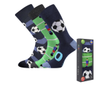 VoXX Ponožky Lonka Debox mix futbal, 3 páry Veľkosť ponožiek: 43-46 EU EUR