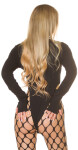 Sexi sieťované pančuchy R39154 čierne - In-Stylefashion UNI