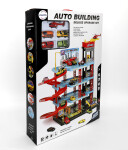 Mamido Mamido Poschodové parkovisko City Mansion s autíčkami, vrtuľníkom a výťahom, 4 poschodia MT1169