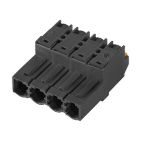 Weidmüller zástrčkový konektor na kábel Počet pólov 4 Raster (rozteč): 7.62 mm 1043610000 60 ks; 1043610000