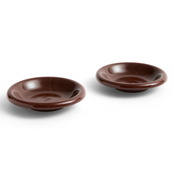 HAY Miska Barro Burgundy Ø 20 cm – set 2 ks