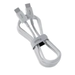 Allity AUC-03 Dátový kábel USB-C/USB-C 1m 100W biela (DATUSBC100WALL01WH)
