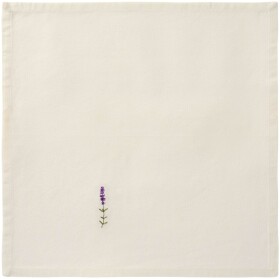 Ib Laursen Látkový obrúsok s výšivkou Flora Lavender