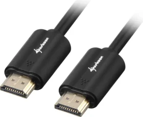 Sharkoon čierna / Kábel HDMI (M) - HDMI (M) / 4K / Ethernet / 1 m (4044951018024)