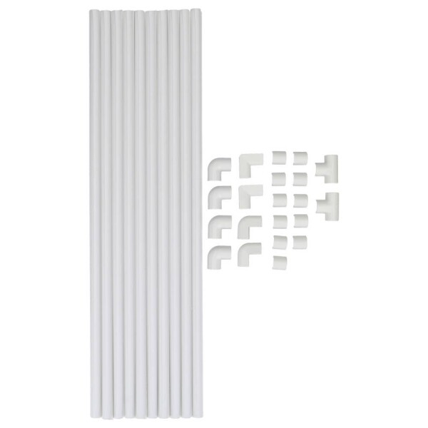 Max Hauri 174626 káblová lišta (d x š x v) 40 x 11 x 10 mm 1 sada biela; 174626