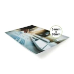 Nedis Laminovacia Fólia 54x86 mm 100 ks / Hrúbka: 125 µm / Plast / transparentná (LAMIA5486AT100)