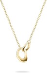 Tamaris Elegantný pozlátený náhrdelník Organic Shapes TJ-0616-N-45