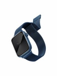 Uniq Dante Mesh Steel remienok pre Apple Watch 45 amp; 44 amp; 42mm - COBALT (modrá) (8886463679197)