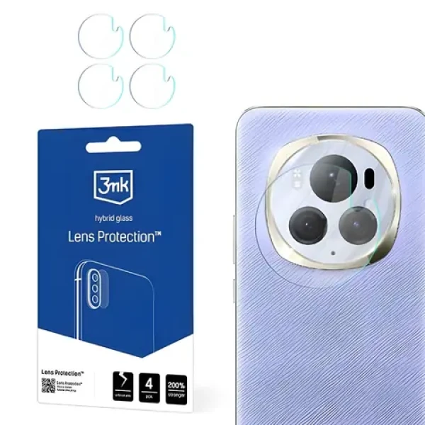 3mk Lens Protection Honor Magic6 / Sklo na fotoaparát / hybridný / 4 ks