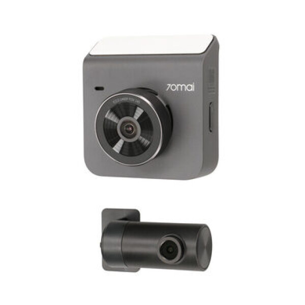 70mai Dash Cam A400 QHD + Rear Cam RC09 Set šedá / 2560 x 1440 / 500 mAh (57983105486)