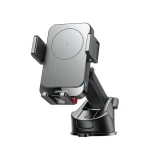 Joyroom JR-ZS241S čierna / Držiak telefónu do auta / na palubnú dosku / s bezdrôtovým nabíjaním (6941237127402)