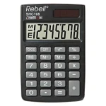 REBELL SHC108 kalkulačka čierna (RE-SHC108 BX)