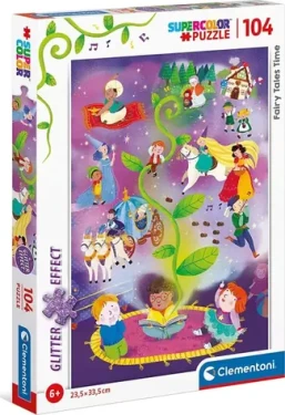 Clementoni Trblietavé PUZZLE Čas rozprávok