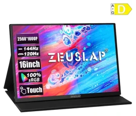16" Zeuslap P16KT / Prenosný monitor / IPS / 2560 × 1600 / 144Hz / dotykový / USB-C + mini HDMI (P16KT)