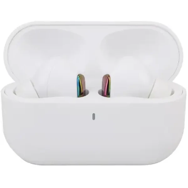 Sencor SEP SHEEN biela / Bezdrôtové slúchadlá / mikrofón / Bluetooth 5.3 / ANC / dobíjacie púzdro (8590669376889)