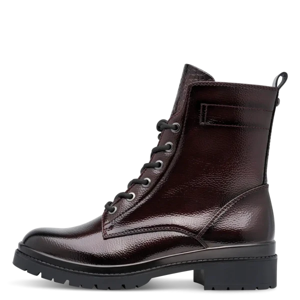 Tamaris 1-25236-43-568 Dámske členkové topánky merlot 38