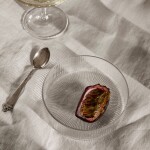 Ferm Living Jedálenská misa Ripple číra 12 cm 4 ks