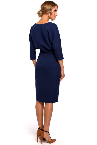 Made Of Emotion Dress M464 Navy Blue