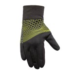 Dětské zimní rukavice Progress Coolio Gloves černá/limetka 7-8 EUR
