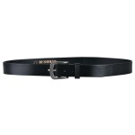 Bushman Pánsky kožený opasok Bottle Belt II, čierny 105