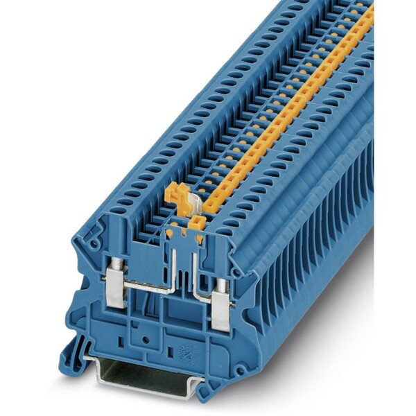 Knife disconnect terminal block UT 2,5-MT P/P BU 3046566 Phoenix Contact; 3046566