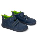 Chlapčenská celoročná obuv Barefoot DERIL DENIM, Protetika, tmavomodrá - 22