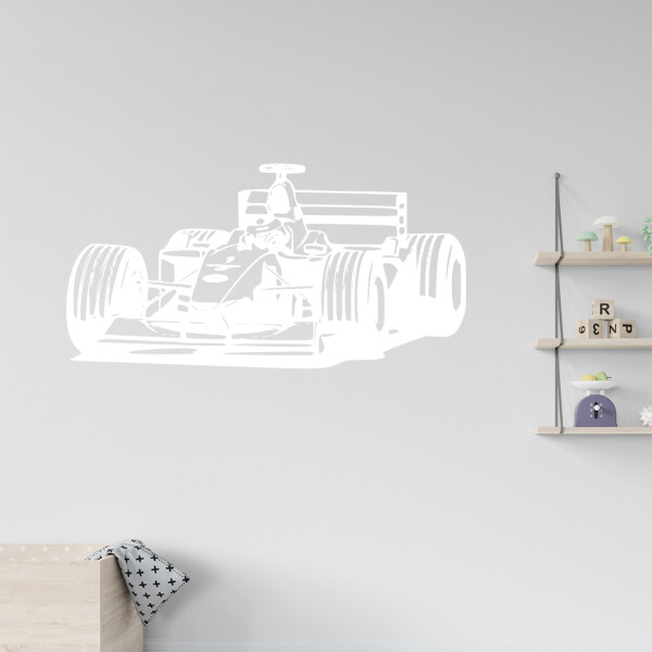 Veselá Stena Samolepka Formula Farba: bílá, Veľkosť: 60 x 30 cm
