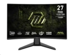 27" MSI MAG 274CF X24 čierna / FHD / 1920 x 1080 / VA / 16:9 / 0.5ms / 4000:1 / HDMI + DP / VESA (4711377343275)