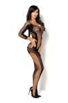 Bodystocking Lucelia bodystocking - BEAUTY NIGHT FASHION černá S/L