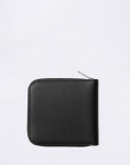 Carhartt WIP Leather Wallet Black / Silver