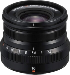 Fujifilm Lens Fujinon XF16mm F2.8 R WR black