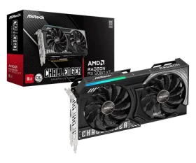 ASRock Radeon RX 9060 XT Challenger OC 8GB / 3290MHz / 8GB GDDR6 / 1x HDMI + 2x DP / 550W (8) (RX9060XT CL 8GO)
