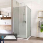 Mereo Sprchovací kút, LIMA, štvorec, 80 cm, chróm ALU, sklo Point, vanička liaty mramor CK608A32KM