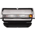 TEFAL Optigrill+ XL strieborný / Kontaktný gril / 2000 W / 9 programov / Gril. plocha: 800cm2 (GC722D34/16)