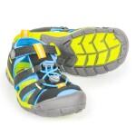 Detské sandále SEACAMP II CNX, BLACK/BRILLIANT BLUE, keen, 1022984/1022969, čierna - 36