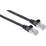 Intellinet 740876 RJ45 sieťové káble, prepojovacie káble CAT 6A S/FTP 3.00 m čierna fóliové tienenie, tienenie pletivom, tienený, bez halogénov 1 ks; 740876