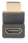 StarTech Adaptér HDMI uhlový 90° M/F čierna / Adaptér / HDMI 2.0 / 4K 60Hz (HDMI2HDMIMFDN)