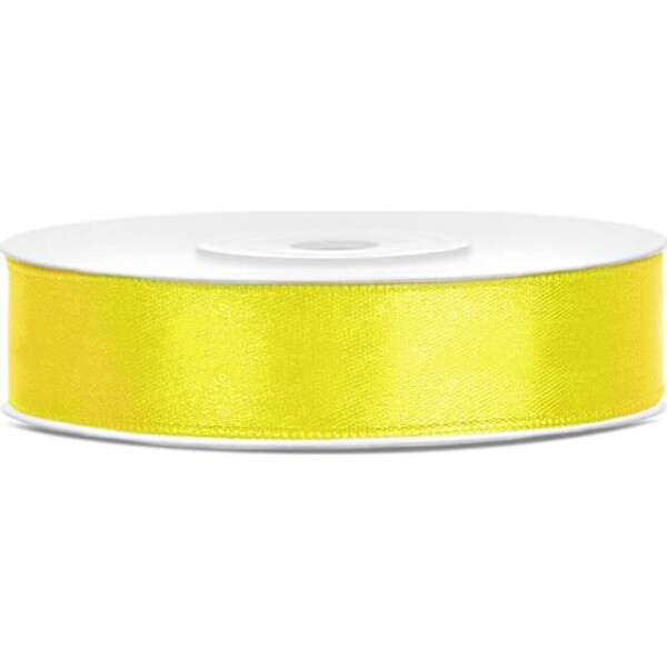 Žltá stuha 12 mm x 25 m - PartyDeco - PartyDeco